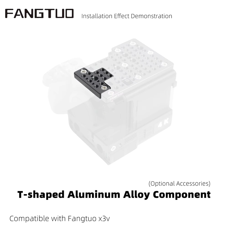 Kit X3V T-shaped Aluminum Alloy Part Exclusive for third-party handles