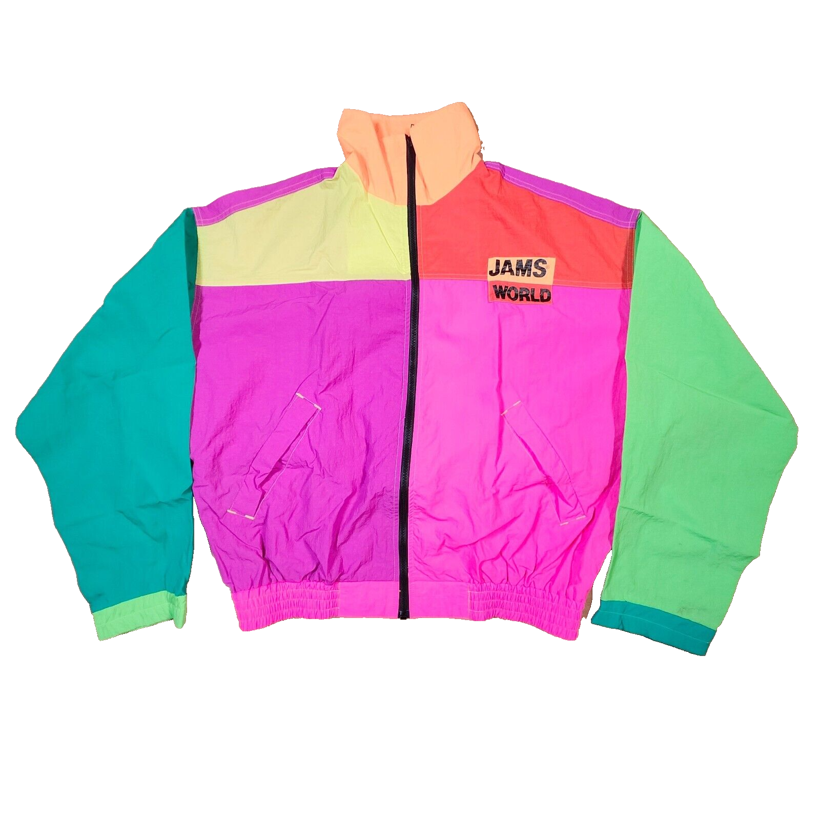 ミュージシャン Perfume closet COLOR BLOCK NYLON JACKET $_12.JPG?set_id=880000500F