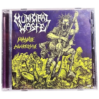 Municipal Waste| Massive Aggressive |2009 |CD| Excellent| Earache Records |Metal