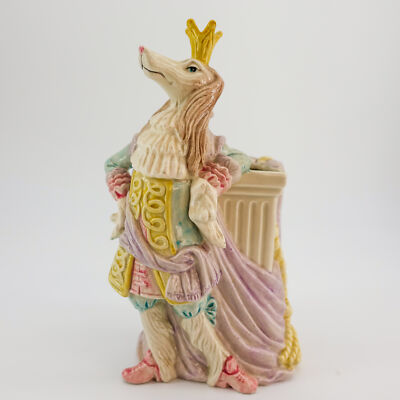 Vintage Fitz & Floyd Reigning Cats & Dogs Collection Czar Rovernoff Ceramic Vase