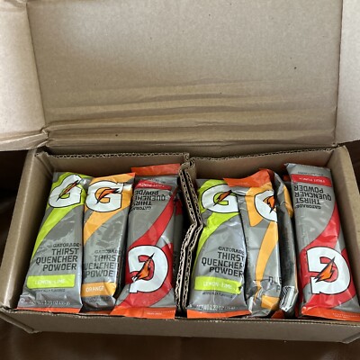 Gatorade Thirst Quencher Powder Sticks 3 Flavor Variety Pack 30 Pack