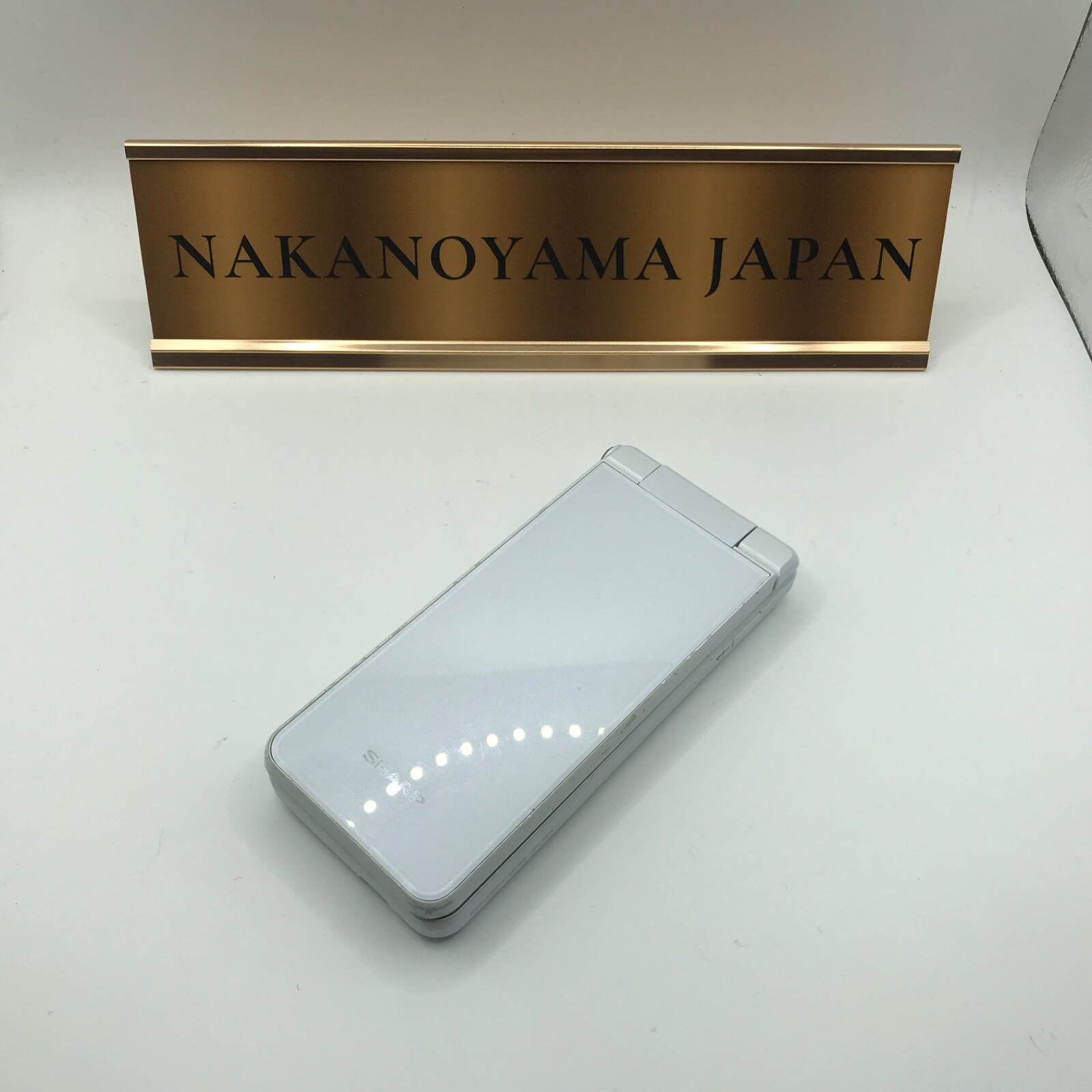 SHARP AQUOS KEITAI WHITE SH-N01 Android Flip Phone Unlocked