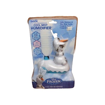 Personal Ultrasonic Cool Mist Humidifier Disney's Frozen - Olaf NEW! Never Opend