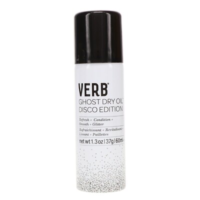 VERB Ghost Dry Oil Disco Edition 1.3 oz. Hair Condition, Smooth, & Shine New