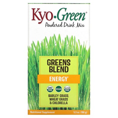 Kyo-Green порошковая смесь для напитков, энергия, 5,3 унции (150 г)