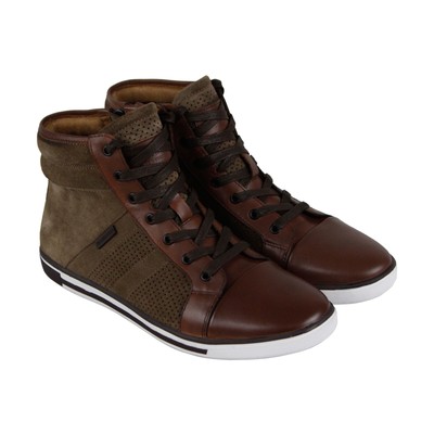 

Kenneth Cole New York Initial Point Мужские коричневые замшевые кроссовки Lifestyle Обувь 7, Коричневый, Kenneth Cole New York Initial Point