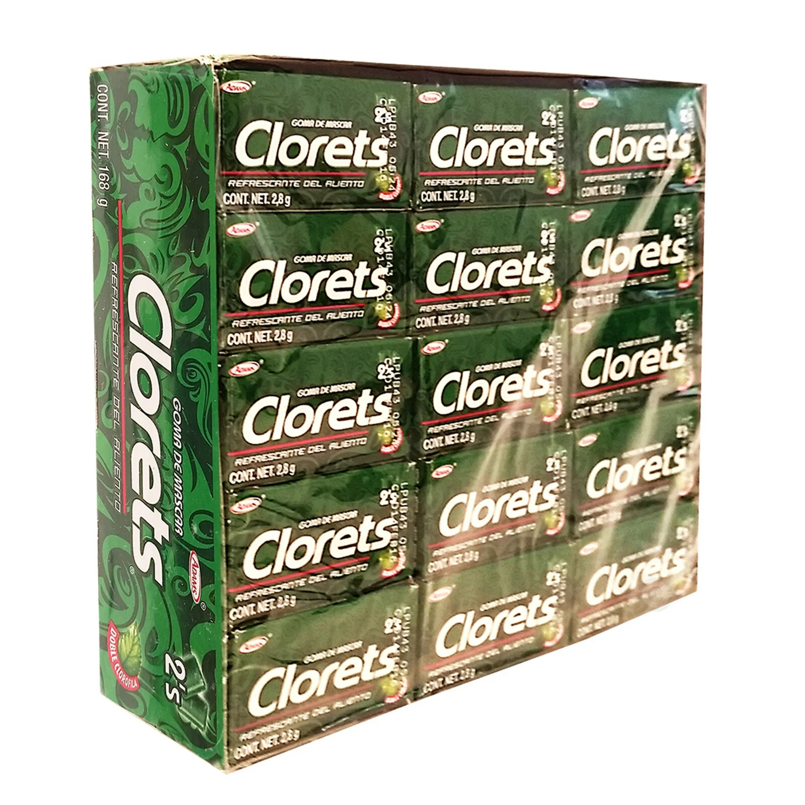 Clorets Clorets Gums, 4 PACK! Clorets 60 Pack Mint Flavored Gum