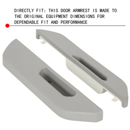 Front LH & RH Door Armrest For 88-94 90 Chevy GMC C1500 C2500 C3500 K1500 K2500