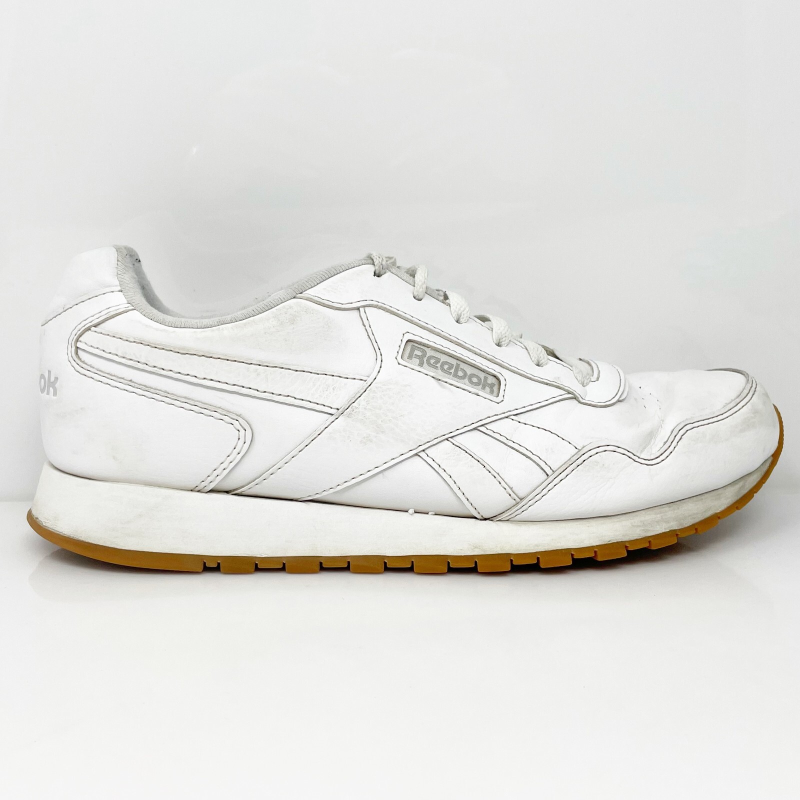 

Reebok Mens Classic Harman Run CM9203 Белая повседневная обувь Кроссовки Размер 10, Белый, Classic Harman Run