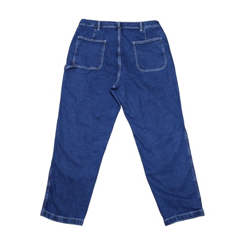 Uniqlo Denim Work Pants Mens XL Dark Blue Painter Carpenter