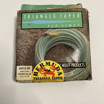 Royal Wulff Bermuda Triangle Taper Intermediate Mono Core SWTB 9F Tropic Blue