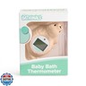 Baby Bath Thermometer | Baby Bath Toys | Adorable Seal Design | Safe Baby Thermometer for Infants | Newborn Essentials | ℉/℃ | Beige