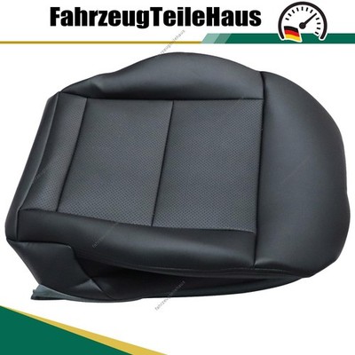Sitzflächenbezug für Mercedes E-Klasse W212 S212 vorne rechts Schwarz