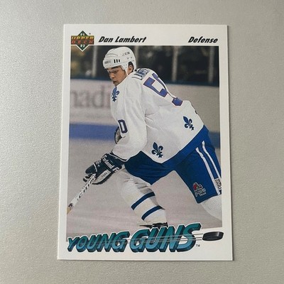 1991 Upper Deck Hockey #592 Dan Lambert RC Young Guns