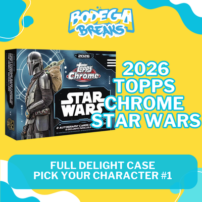 Clone Trooper -2026 Topps Chrome Star Wars - 6 Box Delight Case Break #1