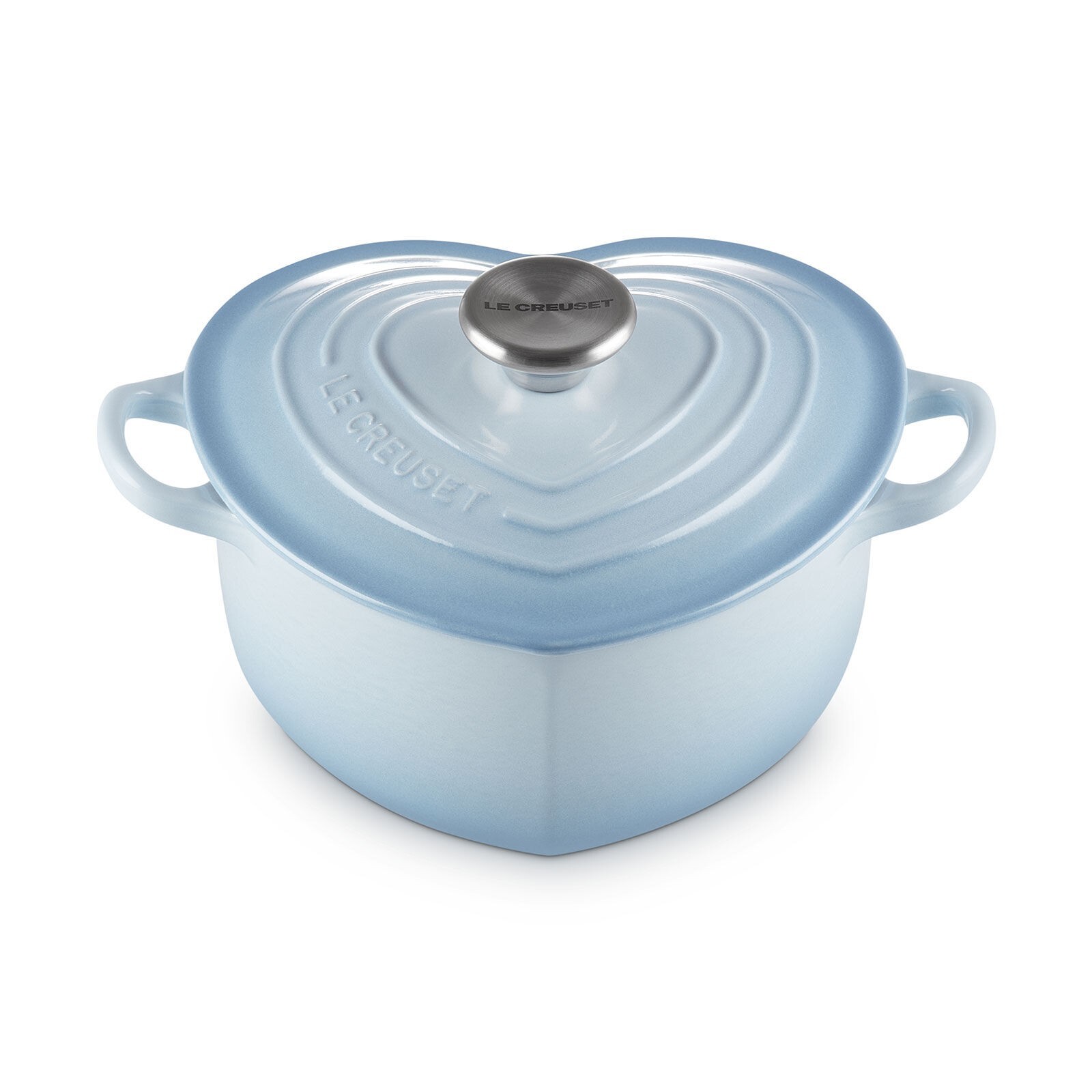 LE CREUSET ブルー 14cm LE CREUSET (ル・クルーゼ) ココット・ロンド 14cm ベアーツマミ