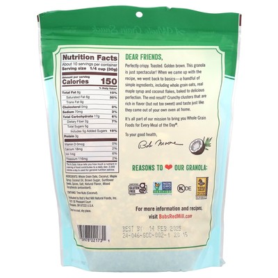 Homestyle Granola, Coconut Spice, 11 oz (312 g)