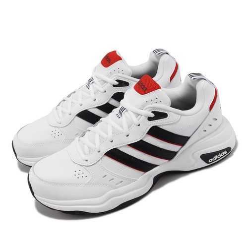 

Adidas Strutter Footwear White Black Solar Red Мужские кроссовые кроссовки EG2655, Белый, Strutter