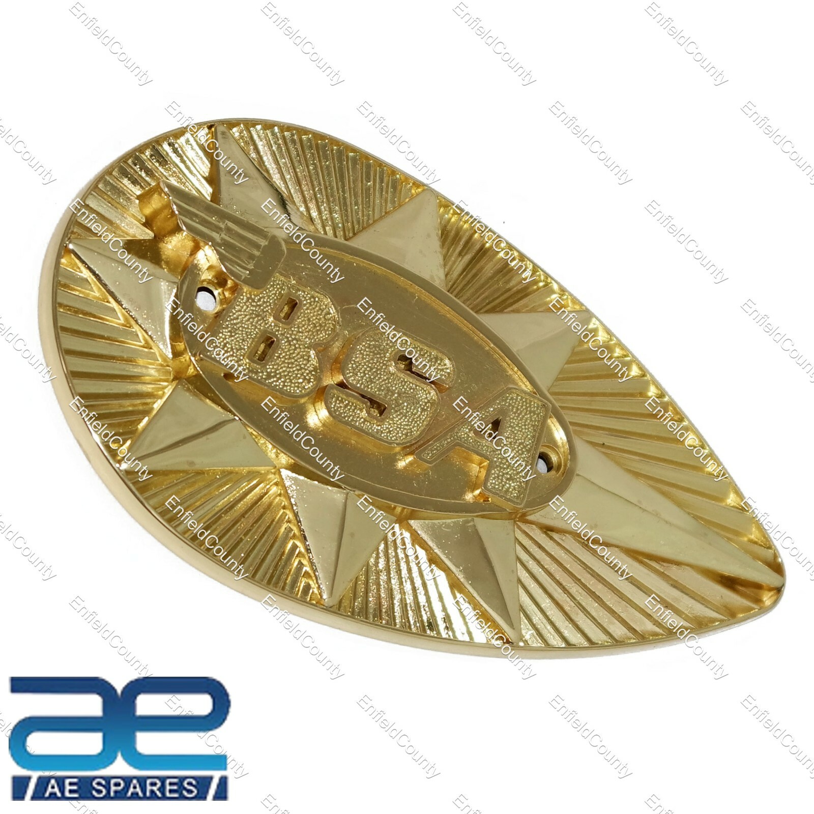 For BSA Petrol Tank Badges B25 B44 A50 A65 1968-70 82-9695 82-9696 