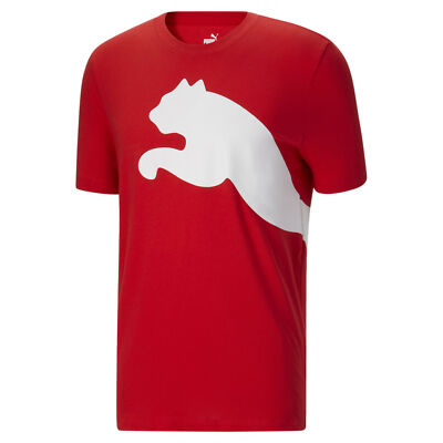 PUMA Men's Oversized Logo Tee