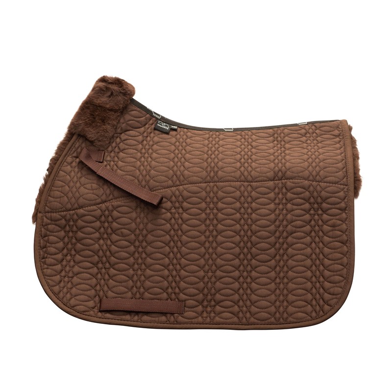 Scharenberg - Lammfell Schabracke Mit Fellrand Vorne