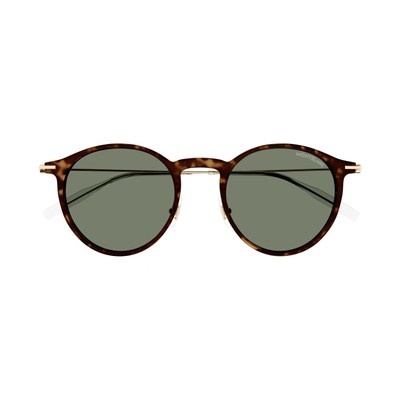 MONTBLANC MONT BLANC MB0097S-007 HAVANA SUNGLASSES