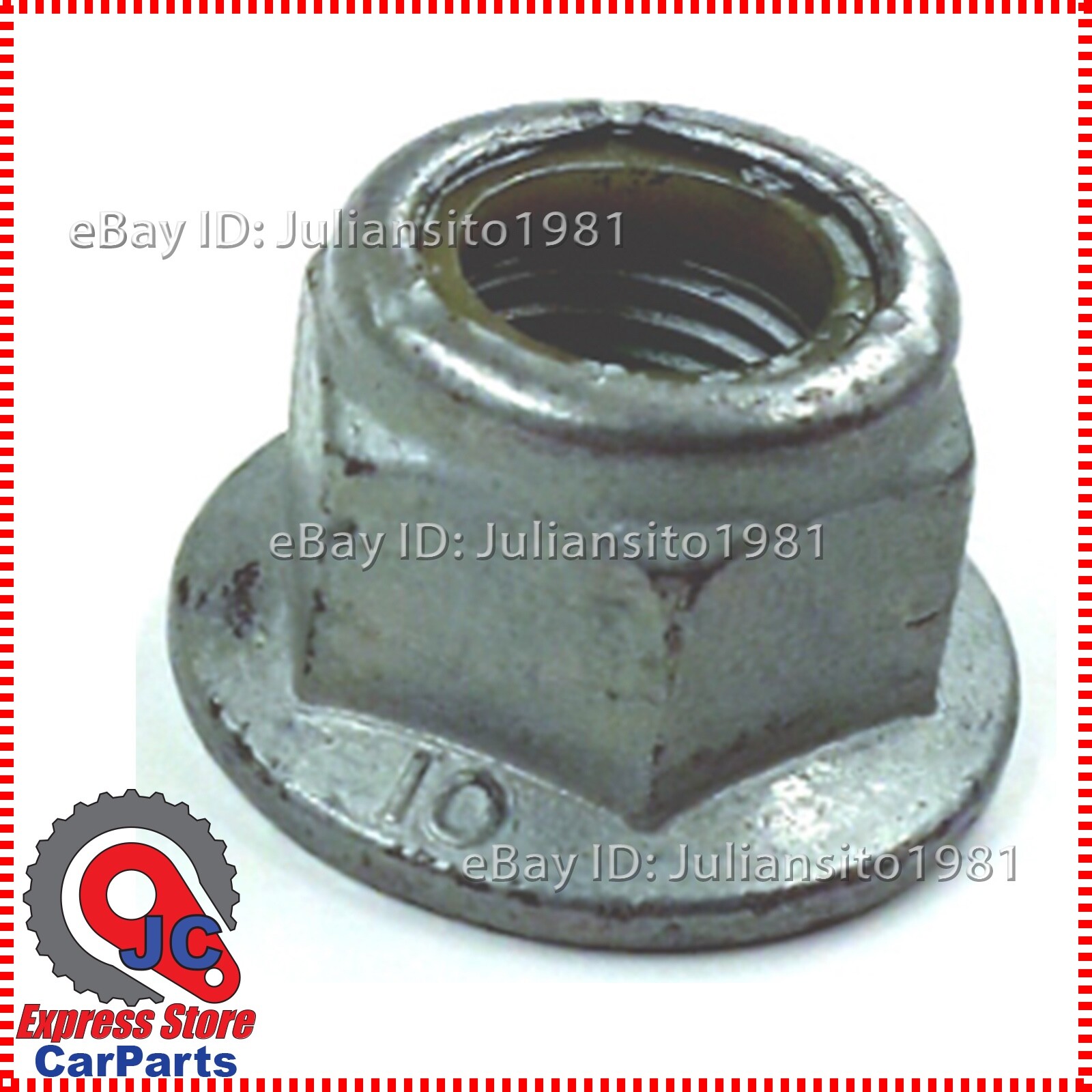 N10401801 VOLKSWAGEN GENUINE OEM TIGUAL HEXAGON COLLAR NUT