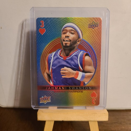 2022 UD Goodwin Champions Jahmani Swanson No. 3 Red Of Hearts