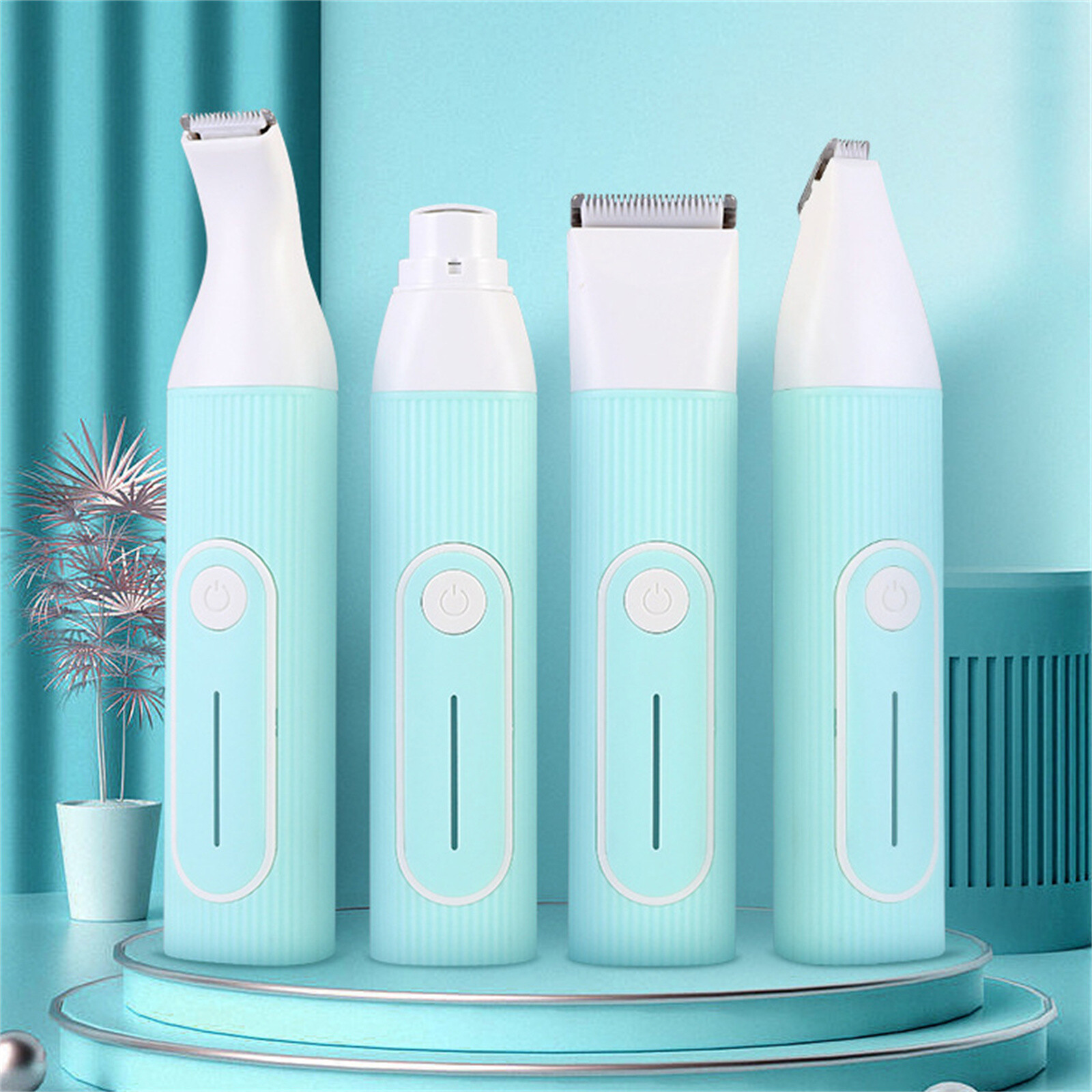 4-In-1 Electric Pet Dog Cat Clippers Hair Grooming Cordless Trimmer Shaver Kit