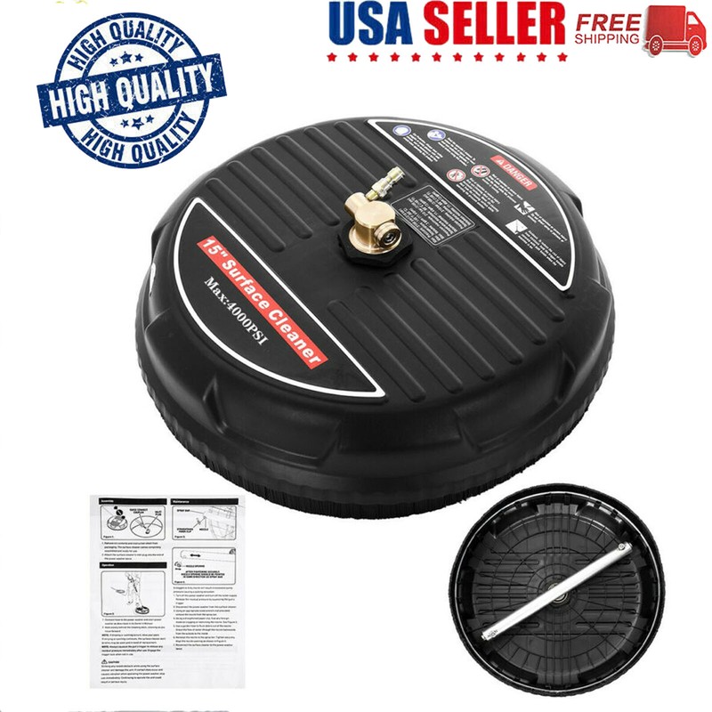 15in Surface Cleaner 3100PSI Attachment for Simpson Power Pressure Water Washer