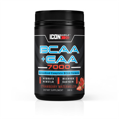 Icon Muscle BCAA+EAA Amino Acid Powder Intra Post Workout