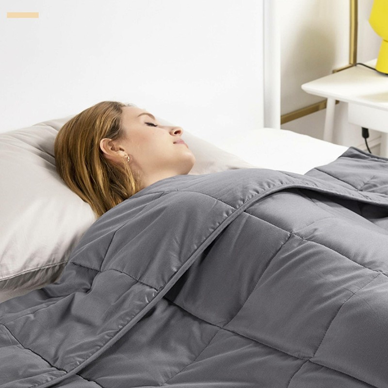 Gravity Weighted Blanket Double Single Anxiety Therapy Sleep Adult Kids