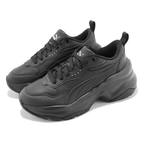 

Puma Cilia Wedge Black Silver Women LifeStyle Повседневная обувь на платформе 393915-03, Черный, Cilia Wedge