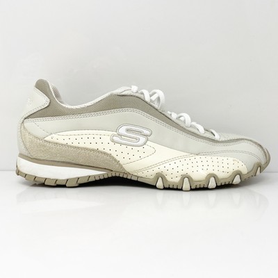 

Skechers Womens Topliner Biker 21640 Белая повседневная обувь Кроссовки Размер 7.5, Белый, Topliner Biker