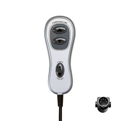 Power Recliner Lift Chair Raffel Systems 4 Button 5 Pin HC R2B 02 Remote Control