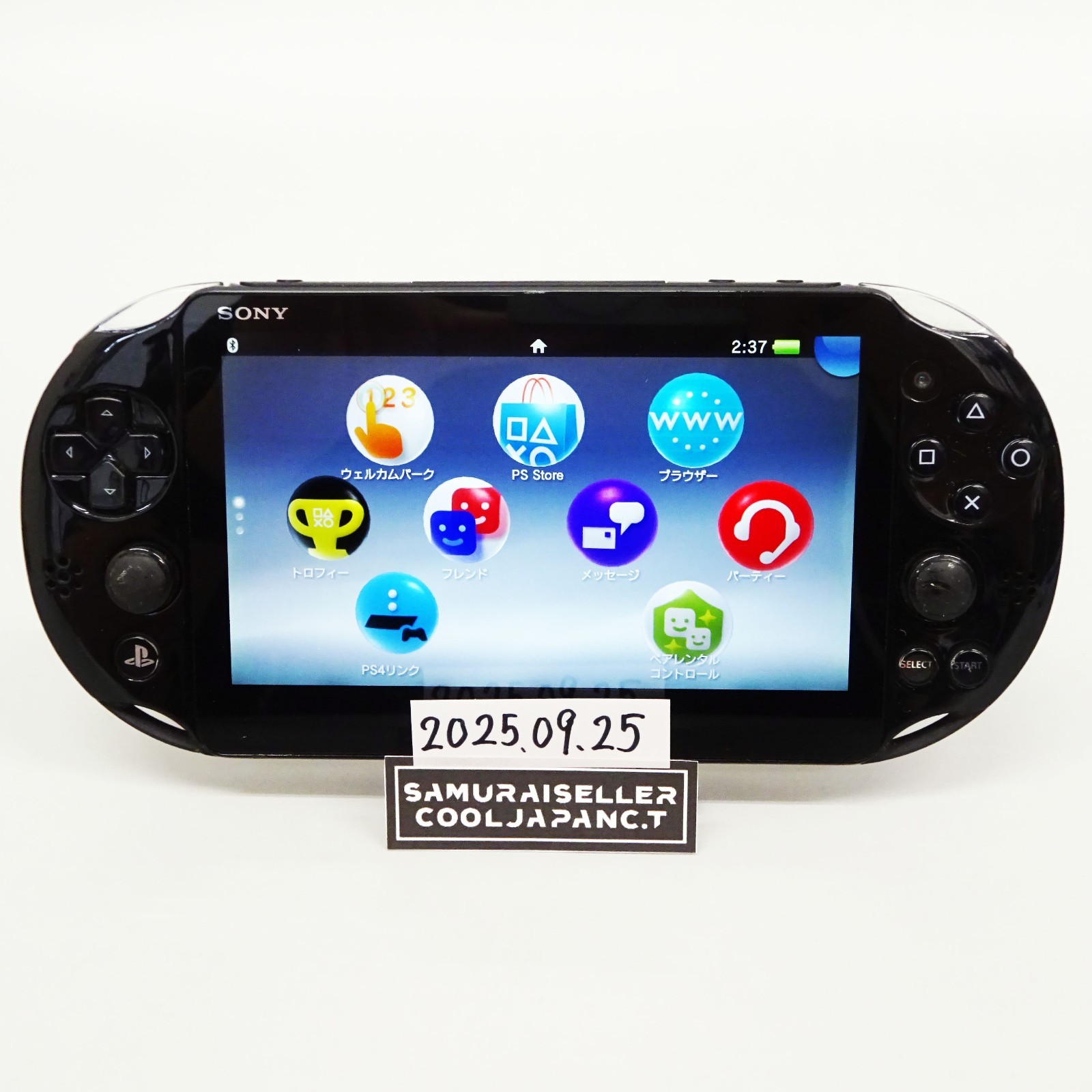 1円 美品 ソニー PS Vita PCH-2000 SONY PlayStation Vita メモリー