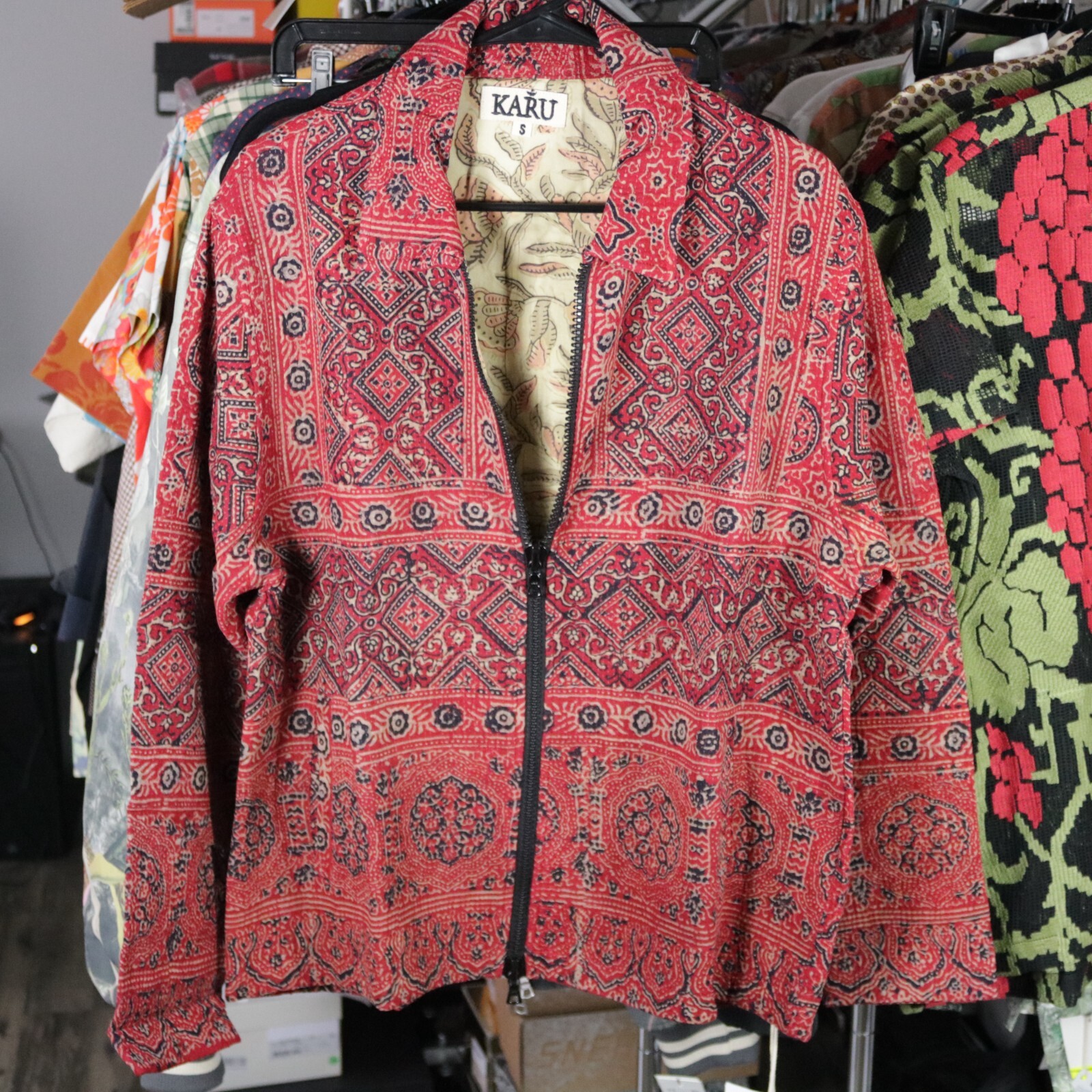 。*様 KARU RESEARCH CROPPED JACKET 様 KARU RESEARCH CROPPED JACKET Karu Research Cropped Jacket