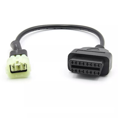 For KTM Motorcycle Auto Diagnostic Scanner Tool 6Pin To 16Pin OBD2 Adapter Cable