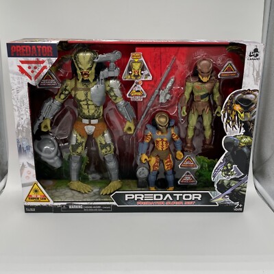 Predator Super Set Action Figure Set Jungle Hunter City Hunter Berserker