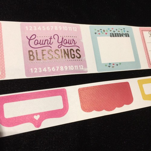 The Happy Planner Faith Sticker Rolls Replacements Rejoice Count Your Blessings