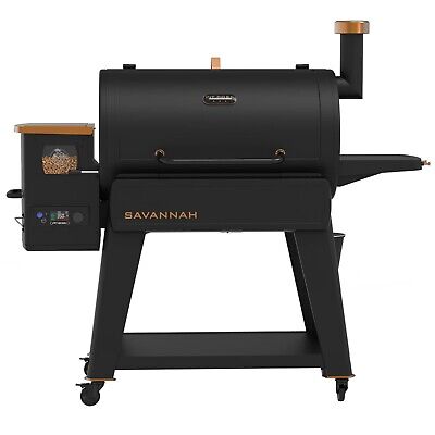 Pit Boss Savannah 1500 Sq in Wood Pellet Grill and Smoker Onyx Series