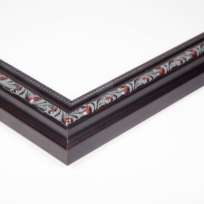 ArtToFrames Custom Picture Poster Frame  Black  1.25" Wide Wood 4625