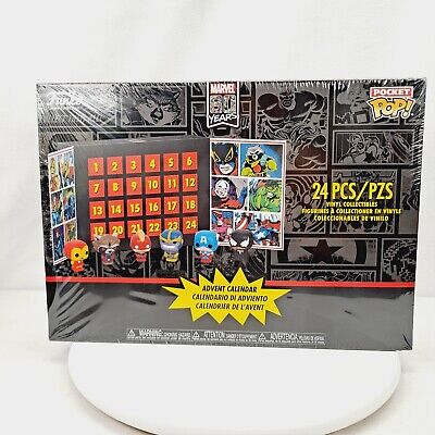 Funko Pocket POP! Marvel 80th Anniversary Advent Calendar 2019 - New 24pc