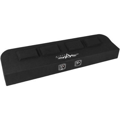 Fits 2015-2022 Ford F-150 Super Crew Cab Quad 8" Ported Subwoofer Enclosure