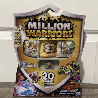 Million Warriors  20 Pack  Bags Mega New