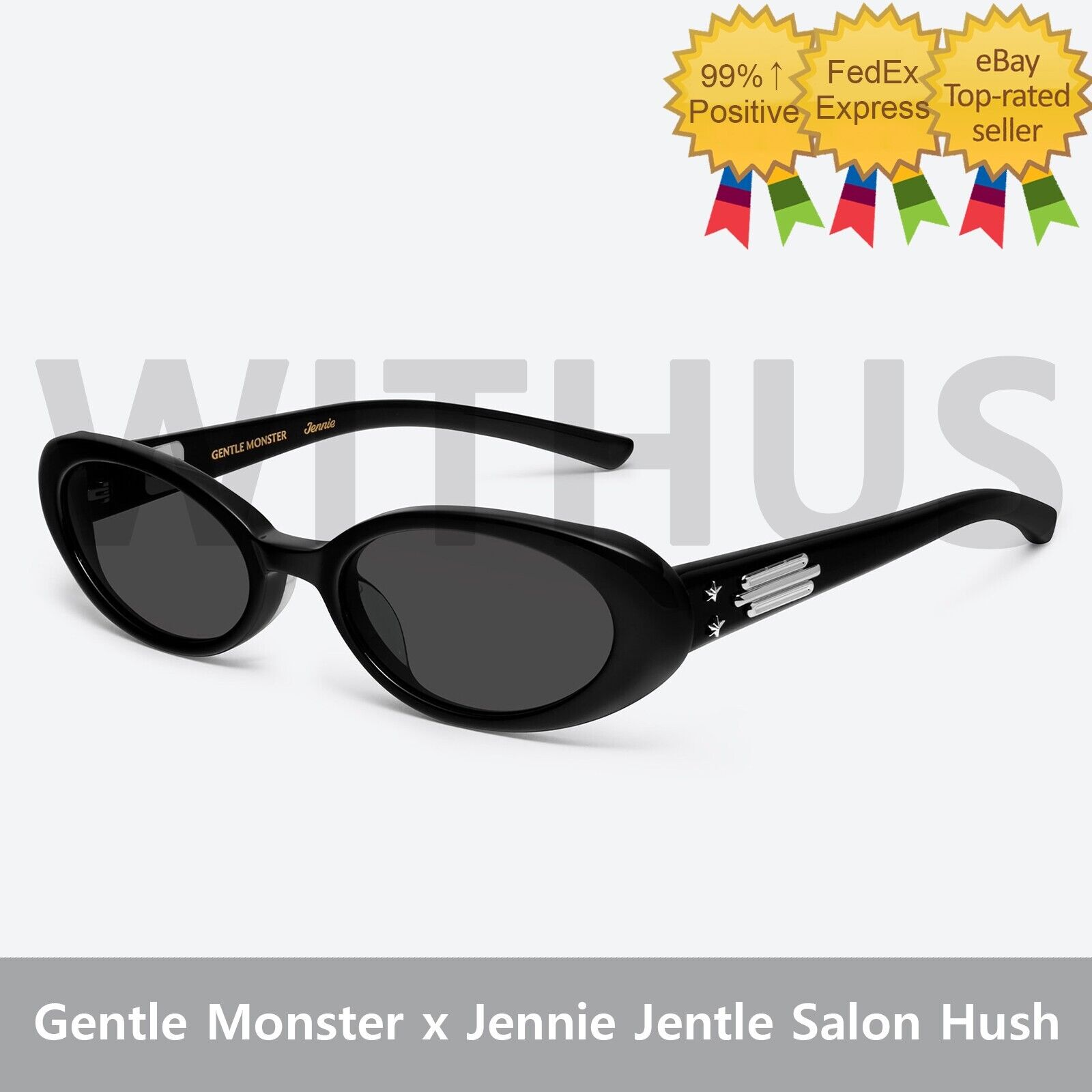Gentle Monster x Jennie Jentle Salon Hush 01 Black / 100 Gentle Monster x Jennie Jentle Salon Hush 01 Black / 100