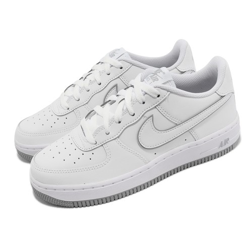 

Nike Air Force 1 GS White Wolf Grey Kids Women AF1 Casual Lifestyle DX5805-100, Белый, Air Force 1 Gs