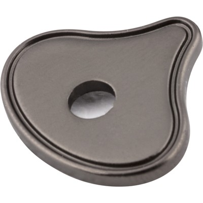 Jeffrey Alexander Brushed Pewter Pull Escutcheons
