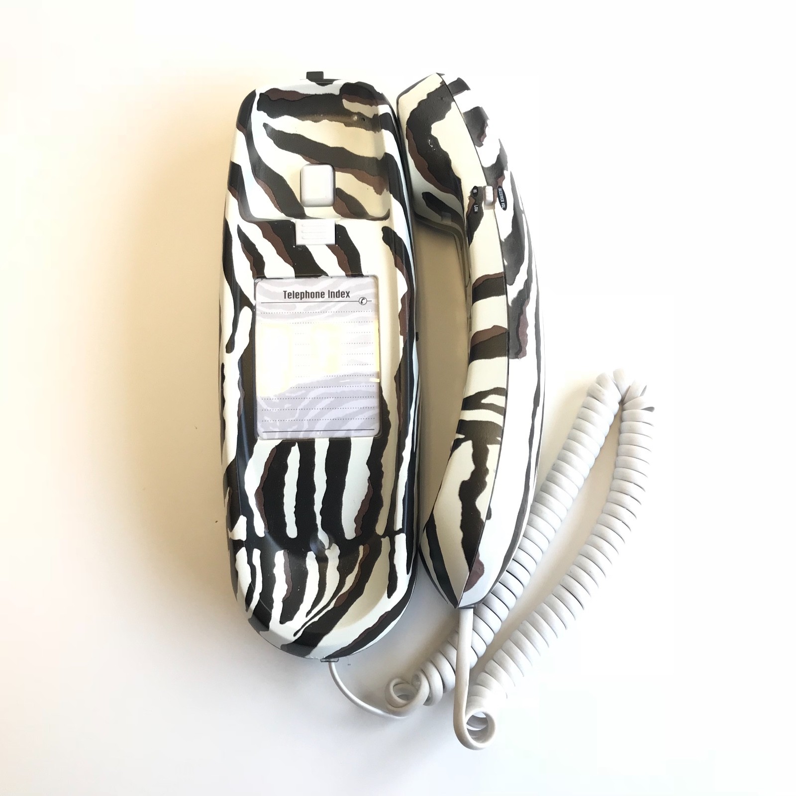 Trim Line Phone Zebra Print Design