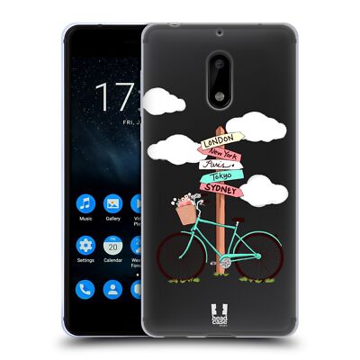 HEAD CASE DESIGNS SUMMER ADVENTURE SOFT GEL CASE FOR NOKIA PHONES 1